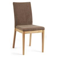 POLSTERSTUHL (2er-Set) Danny Massivholz 45 x 45 x 94 Wildeiche/Braun - Wildeiche/Braun, Kunststoff (45/94/45cm) - 58aufmkessel