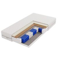 MATRATZE 160x200 Härtegrad H3 & H4 - 20 cm Taschenfederkernmatratze Bett Matratzen LAVELA - Weiß, Kunststoff (160/200cm) - ALTDECOR