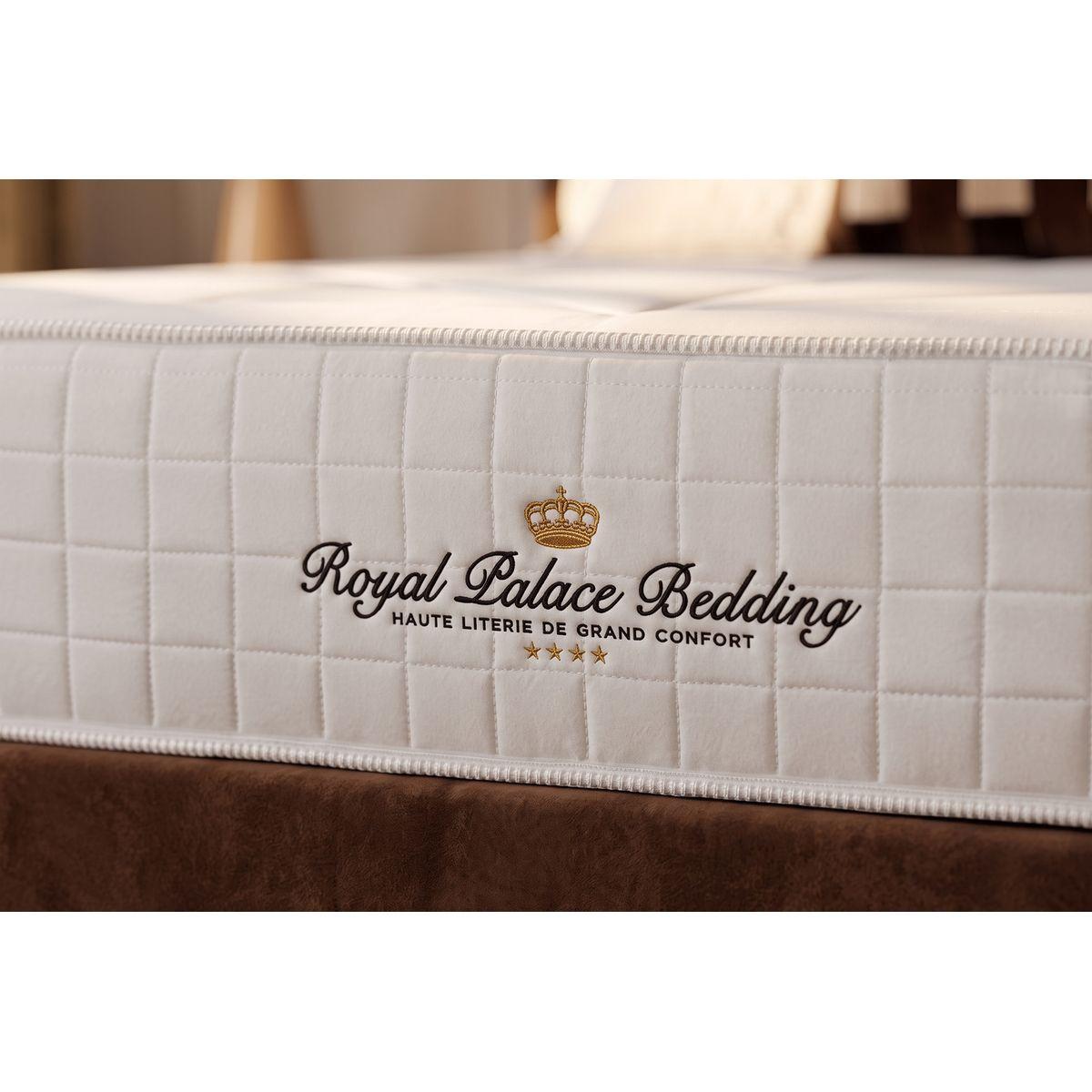 MATRATZE Windsor Taschenfederkern und Memory-Schaum 80 x 200 cm h1 - Weiß, Textil (80/200cm) - ROYAL PALACE BEDDING
