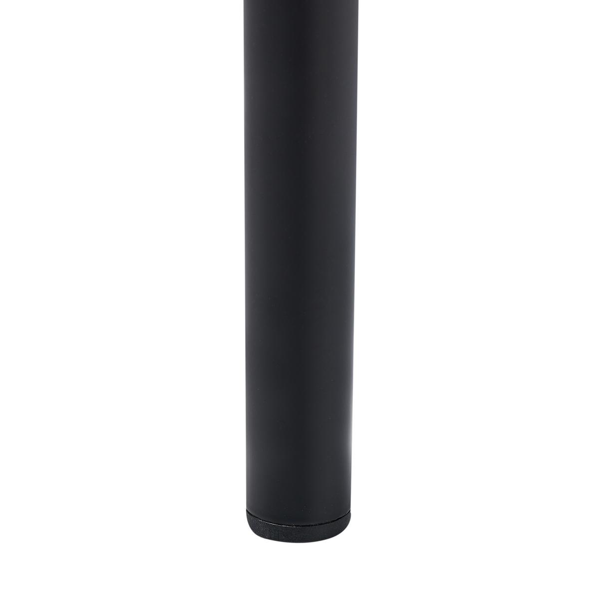 ESSZIMMERSTUHL 2er-Set Kunstleder Dunkelbraun Wonder - Dunkelbraun, Kunststoff (55/82/65cm) - Beliani
