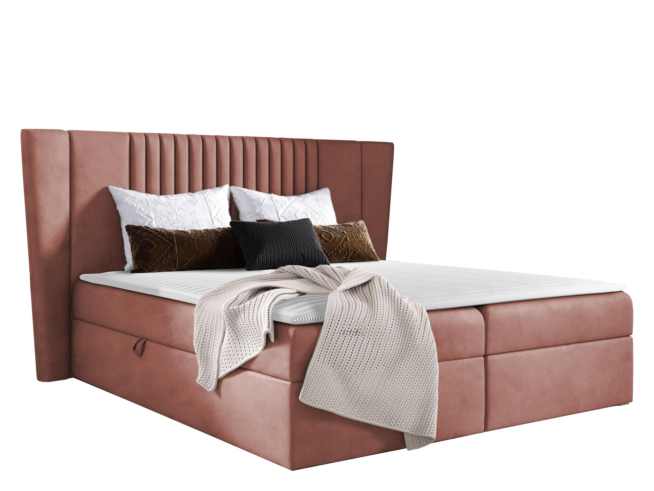 BOXBETT Spark - H3 - Rosa, Holz (180/200cm) - MIRJAN24