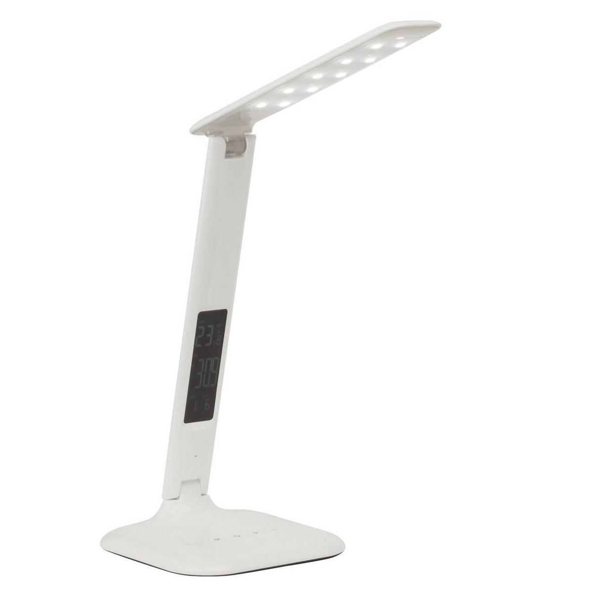 SCHREIBTISCHLEUCHTE Glenn G94871/05 - Weiß, Metall (15/15/55cm) - Brilliant
