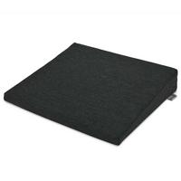 SITZKEILKISSEN BeauErgo 37/33,5 cm - Anthrazit, Textil (33.5/37cm)