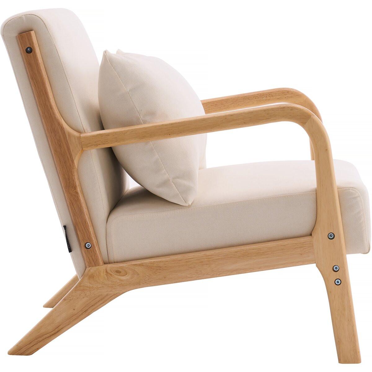 SESSEL clinton beige - Beige, Textil (81/77/65cm) - Habitat Garten
