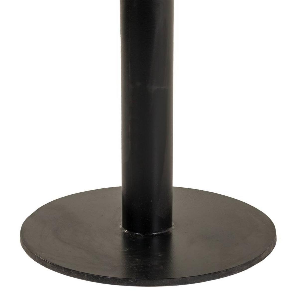 TISCH aus Metall und Holz, braun, 90x45cm - Braun, Holz (90/90/45cm) - Wanderlust