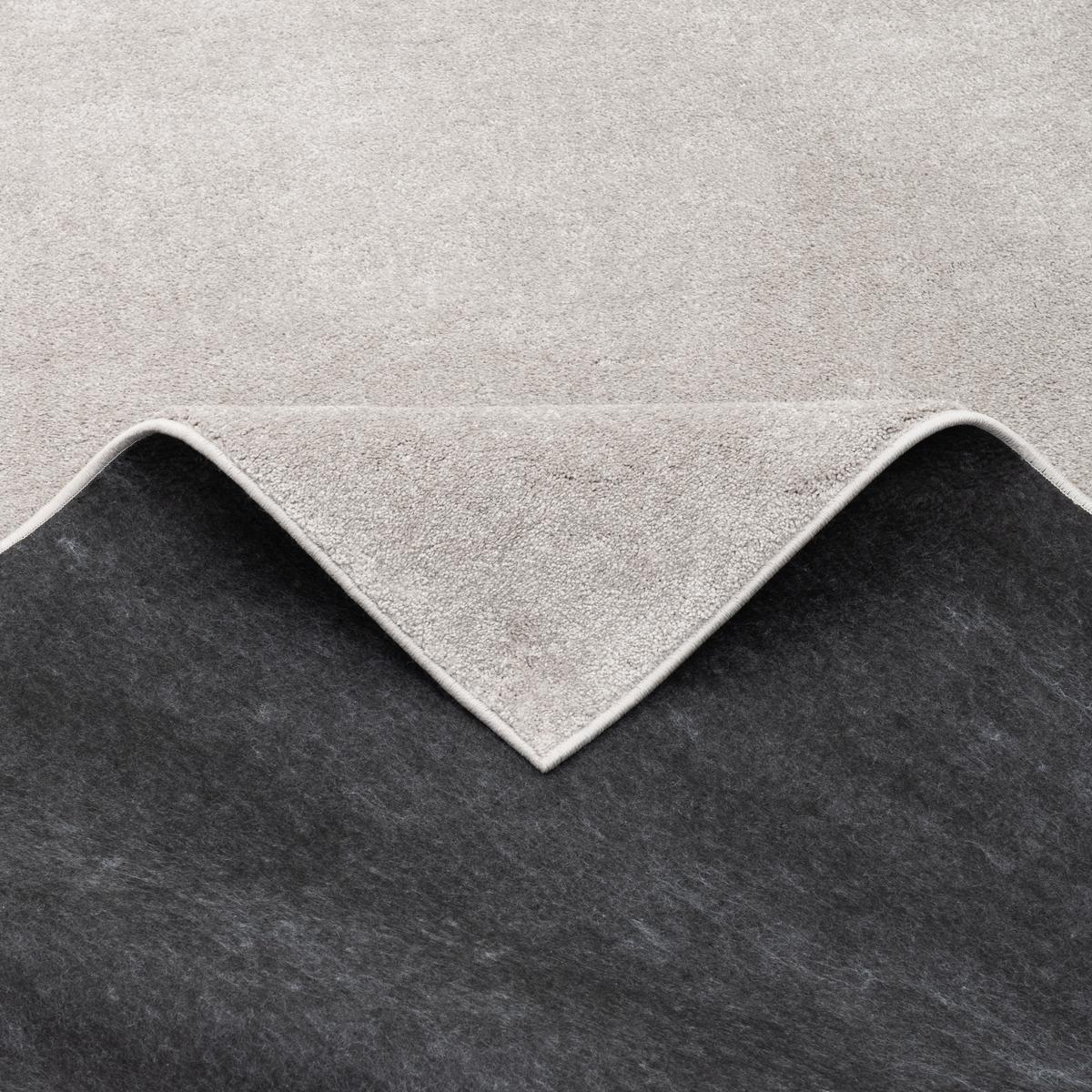 LUXUS SOFT-VELOURS TEPPICH VERONA - Grau, Textil (80/150cm) - Pergamon