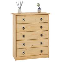 KOMMODE BARRIO natur - Naturfarben, Holz (71/88/34cm) - CARO-Möbel