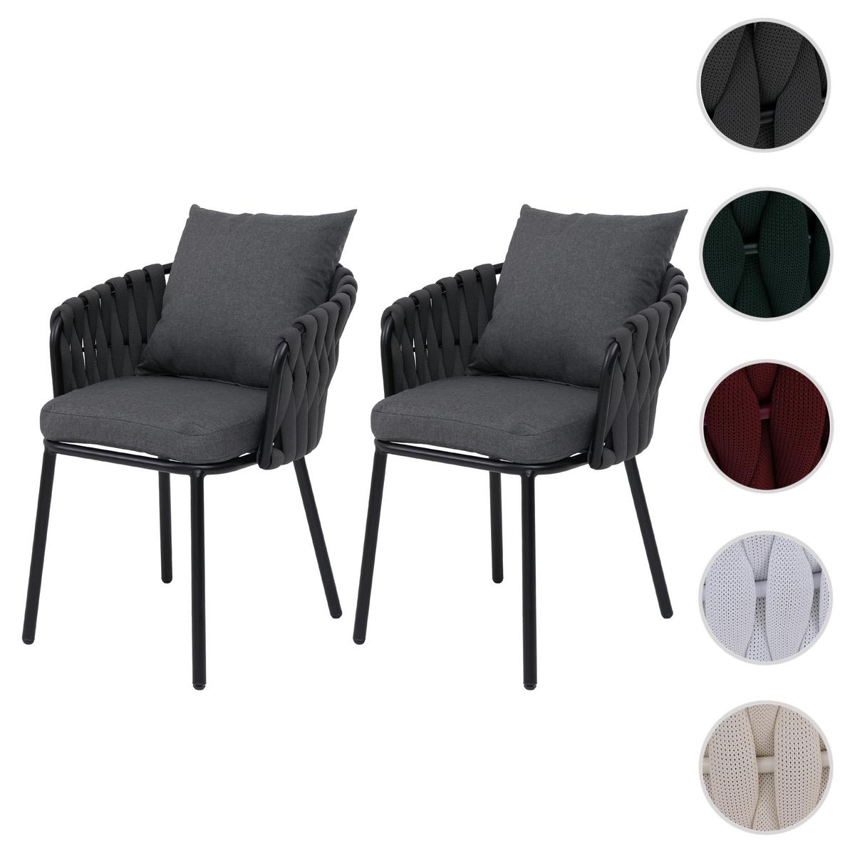 GARTENSTUHL Anthrazit - Anthrazit, Metall (56/71/57cm) - MCW
