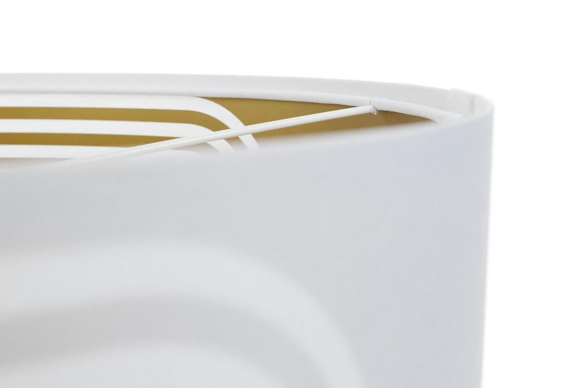 HÄNGELEUCHTE Gold 40/90 cm - Goldfarben/Weiß, Kunststoff (20/0.4/90cm) - ONZENO