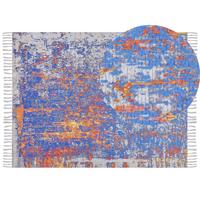 KURZFLOR-TEPPICH Acarlar 230/150 cm - Multicolor, Kunststoff (150/230cm) - Beliani