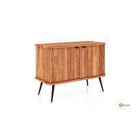KOMMODE LINA - Kernbuche, Holz (97/72/46cm) - byoak