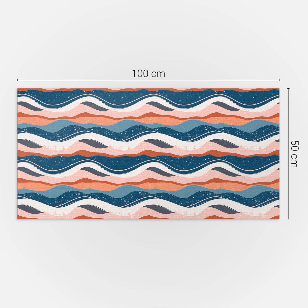 WANDPANEEL 100x50 cm selbstklebend Ondura - Multicolor, Kunststoff (50/1.6/100cm) - Wallfluent