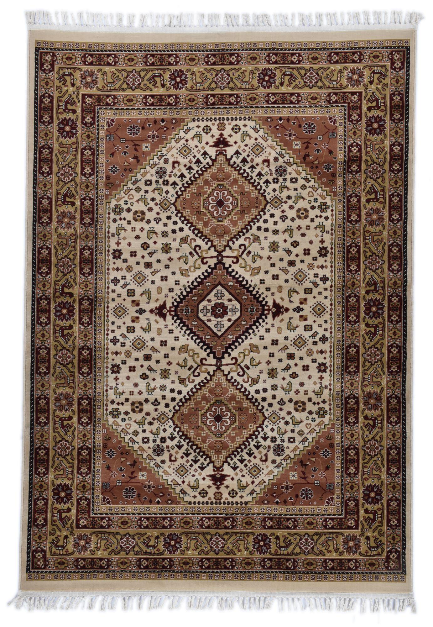 ORIENTTEPPICH Ilaria 100x150 cm - Sandfarben, Textil (100/150cm) - Gino Falcone
