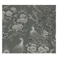 VLIESTAPETE Schwarz 53/1005 cm - Schwarz, Textil (53/1cm) - KUNSTLOFT
