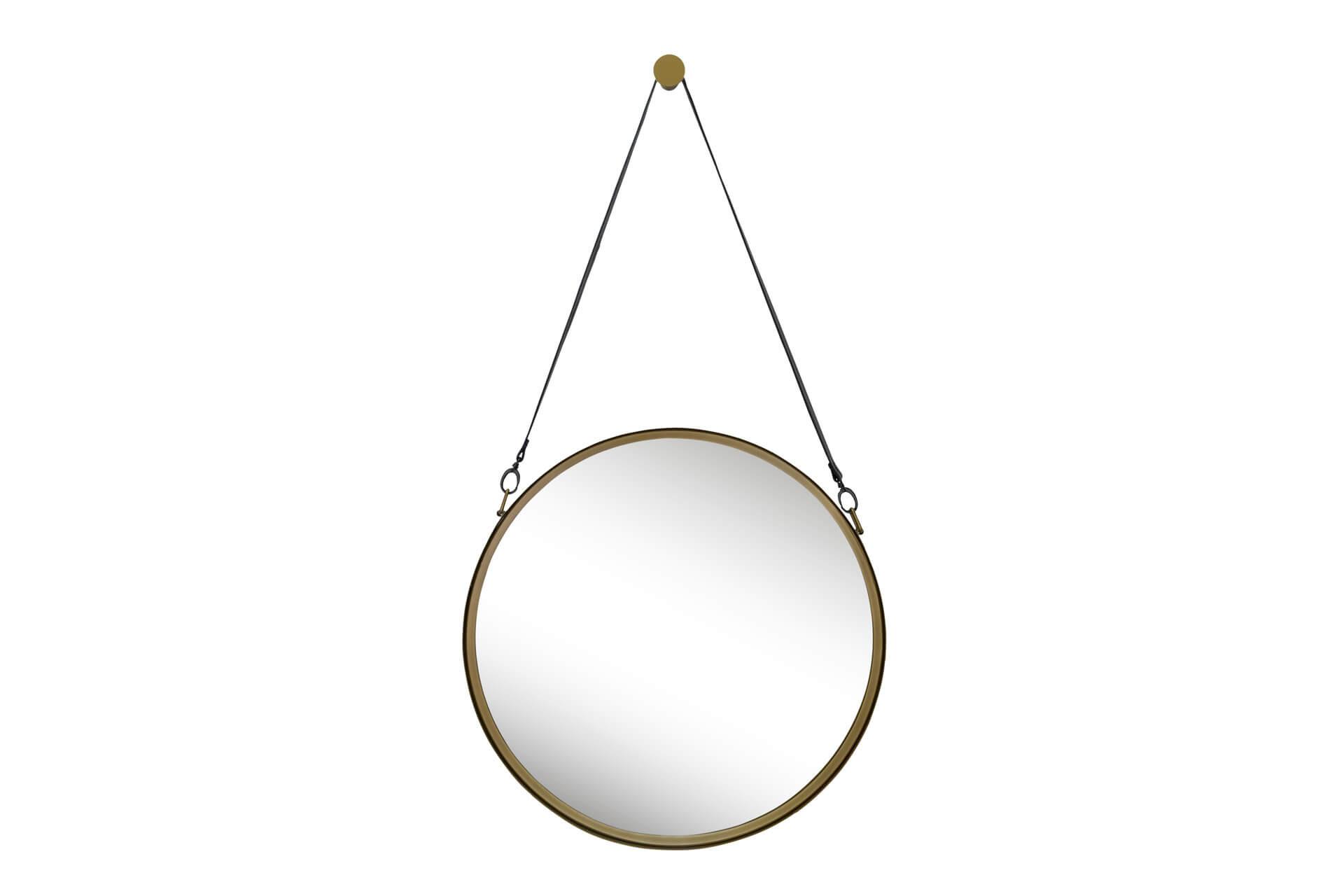 WANDSPIEGEL Gold 60/110,5 cm - Goldfarben, Metall (5.21/110.5/6cm) - KUNSTLOFT