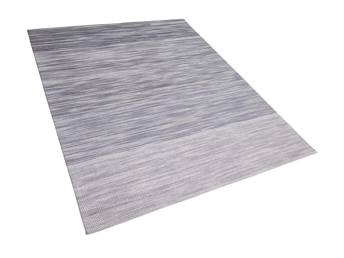 KURZFLOR-TEPPICH Kapakli 230/160 cm - Grau, Textil (160/230cm) - Beliani