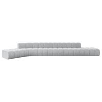 ECKSOFA modulares Sofa Solven-L3 - 562x174x70 cm Grau - Grau, Holzwerkstoff/Textil (562/174cm) - ALTDECOR
