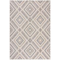 TEPPICH Waschbar RIDGE, geometrisch, Grau-Beige, 78 x 150 cm - Beige, Textil (150/78cm) - KADIMA DESIGN