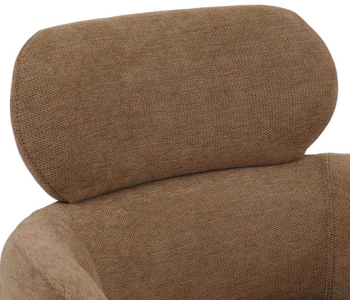 ESSZIMMERSTUHL Braun - Hellbraun/Braun, Textil (61/86/69cm) - MCW