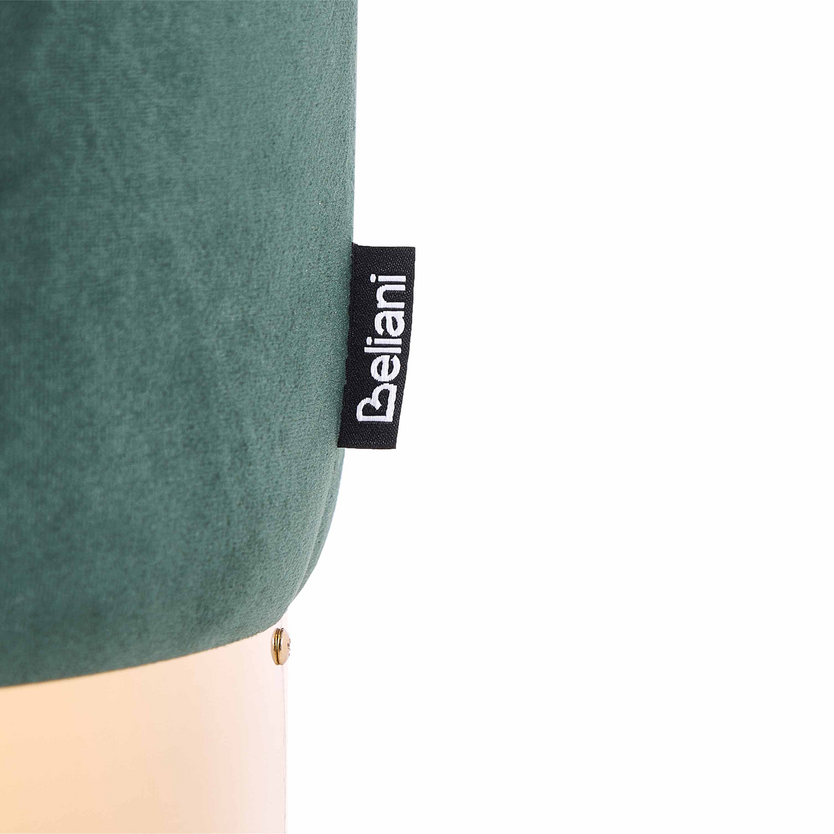POUF Sophia 39/39/40 cm - Grün, Textil (39/40/39cm) - Beliani