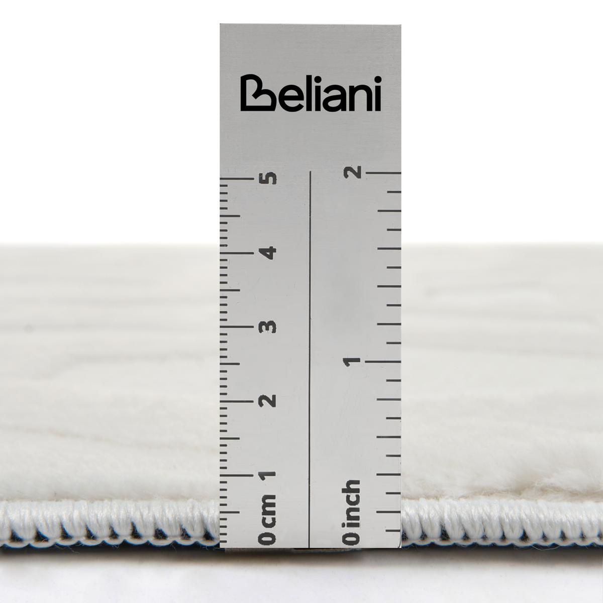 TEPPICH Cremeweiß 160/230 cm Antero - Creme/Weiß, Textil (160/230cm) - Beliani
