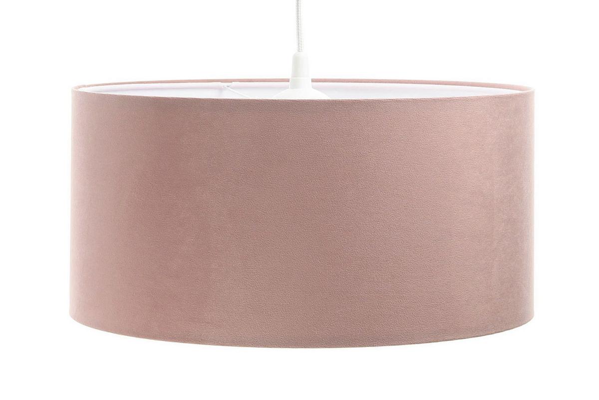 HÄNGELEUCHTE Rosa 60/30 cm - Pink/Weiß, Kunststoff (60/1.1/30cm) - ONZENO