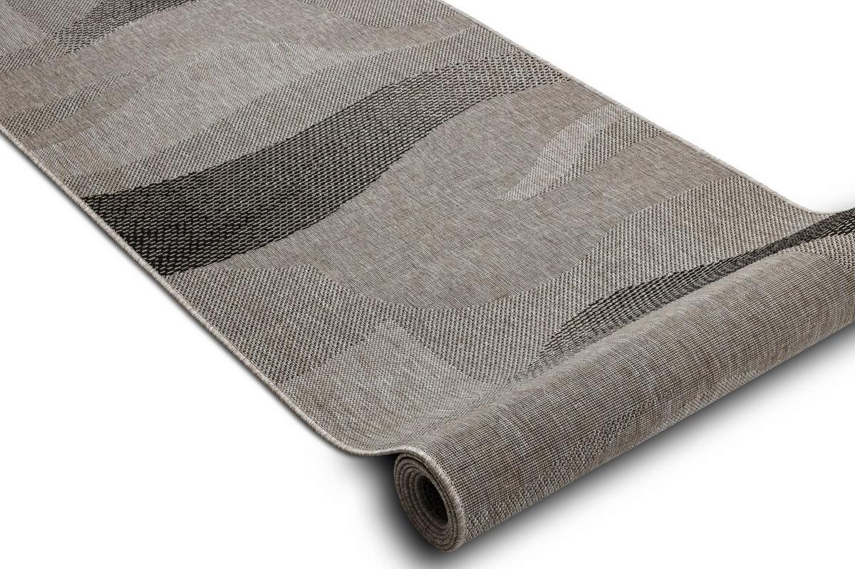 LÄUFER SIZAL FLOORLUX 80/150 cm - Silberfarben, Textil (80/150cm) - rugsX