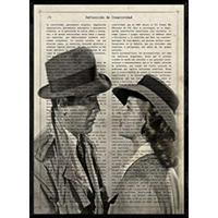POSTER Schreckliche Wahrheit A4 Schwarzer Rahmen - Schwarz, Papier (29.7/5/21cm) - Nacnic