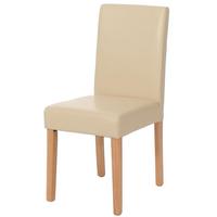 ESSZIMMERSTUHL Beige, Braun - Beige/Creme, Textil (43/90/56cm) - MCW