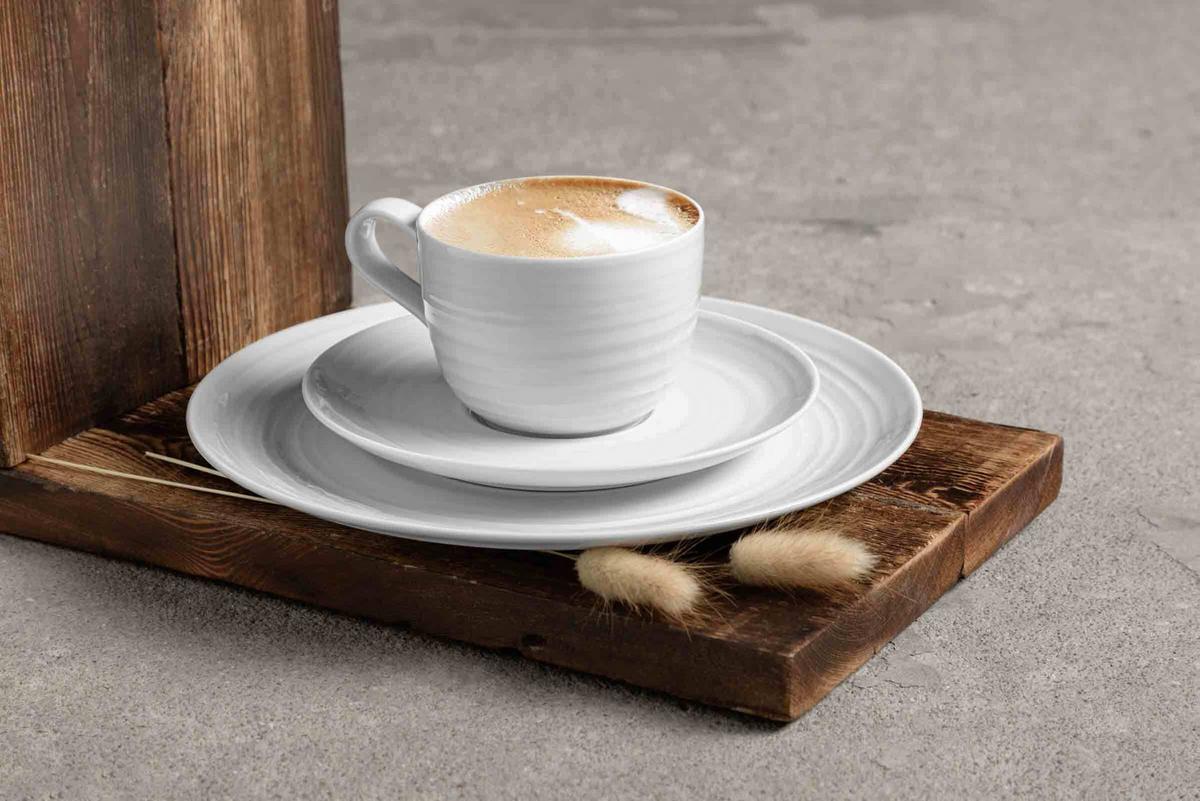 KAFFEESERVICE Terra Sandbeige 18-tlg. - Beige, Keramik (2/2/2cm) - Seltmann Weiden