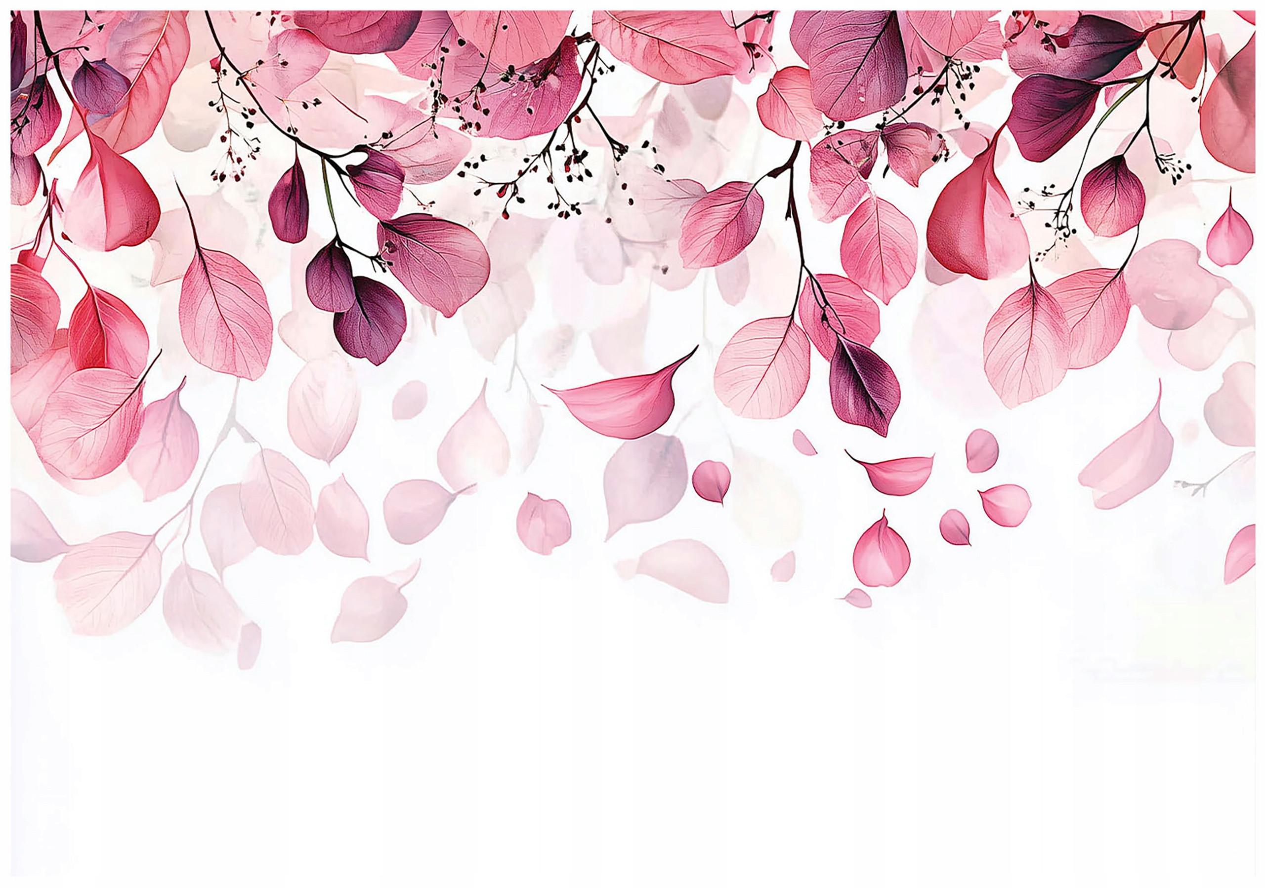 FOTOTAPETE Blätter Natur Vlies Tapete Wohnzimmer Schlafzimmer 350x250 - Multicolor, Papier (350/250cm) - Wallarena