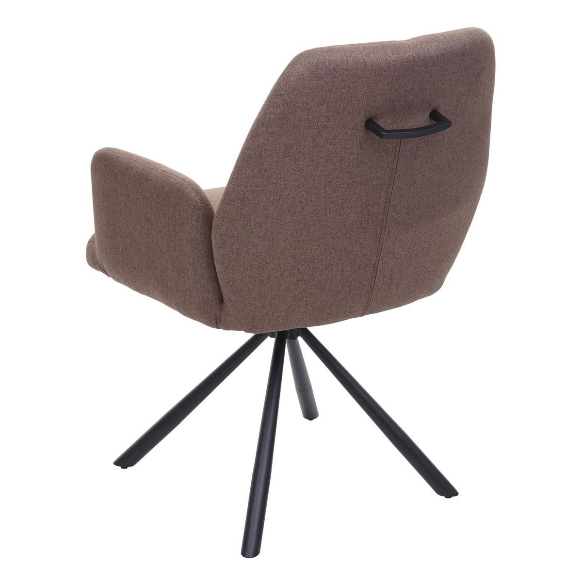 ESSZIMMERSTUHL Braun - Braun, Textil (60/86/66cm) - MCW