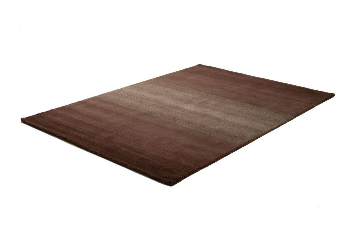 TUFTTEPPICH Wool Comfort 70x140 cm - Braun, Textil (70/140cm) - THEKO
