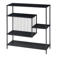 KONSOLENTISCH Beesel - Schwarz, Metall (20/60/65.5cm) - [en.casa]