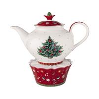 KANNE MIT STÖVCHEN Toy's Delight bunt 2-tlg. - Multicolor, Keramik (1.6L) - Villeroy & Boch