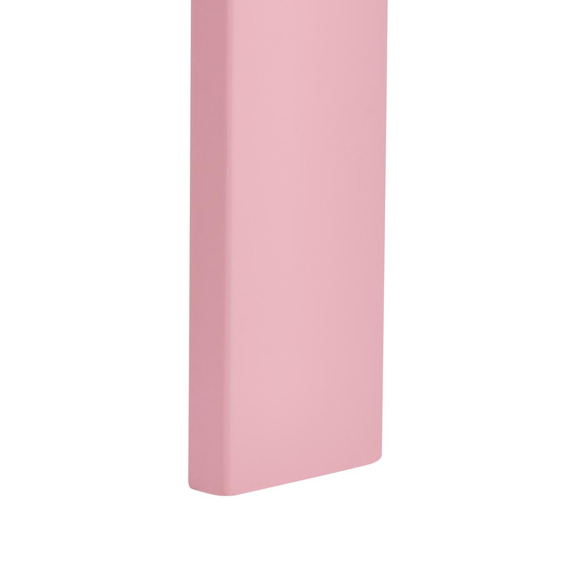 KINDERSCHMINKTISCH mit Stuhl Rosa Rosabelle - Pink, Holz/Holzwerkstoff (60/98/29cm) - Beliani