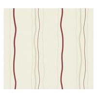 VLIESTAPETE Beige 53/1005 cm - Beige/Rot, Textil (53/1cm) - KUNSTLOFT