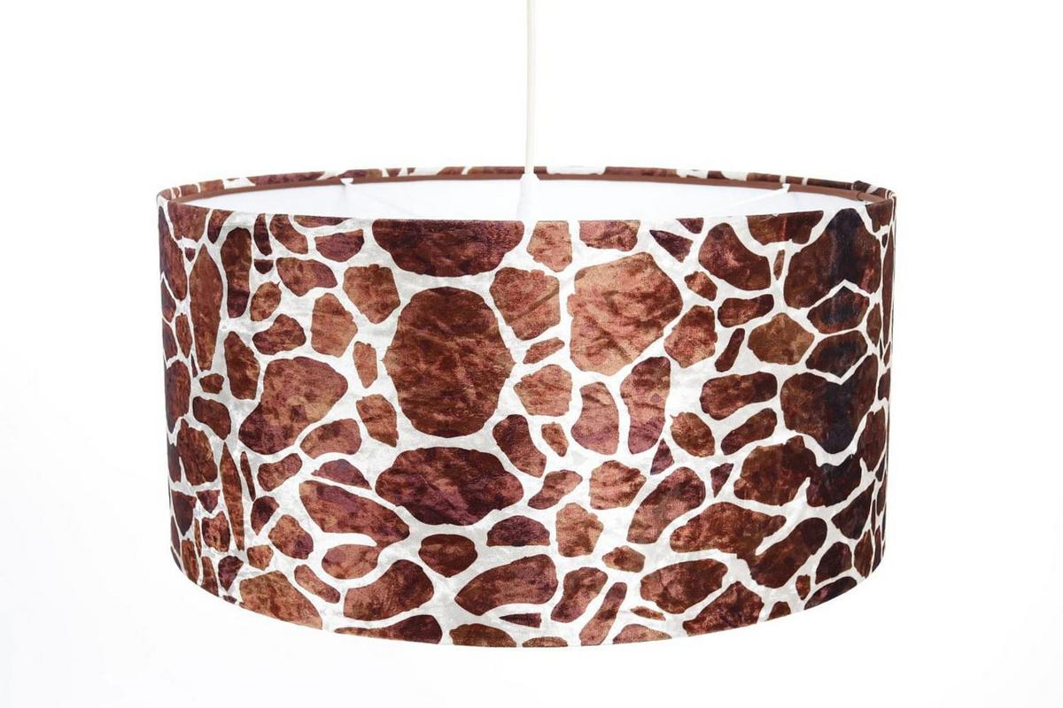 HÄNGELEUCHTE Weiß 50/25 cm - Weiß/Braun, Kunststoff (50/0.6/25cm) - ONZENO