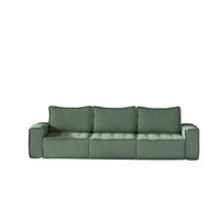 SOFA Sande In Raven - Grün, Holzwerkstoff/Textil (292/85/90cm) - Fun Möbel