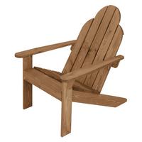 ADIRONDACK-GARTENSTUHL aus Tannenholz Braun - Braun, Holz (89/92.5/70cm) - ML-DESIGN