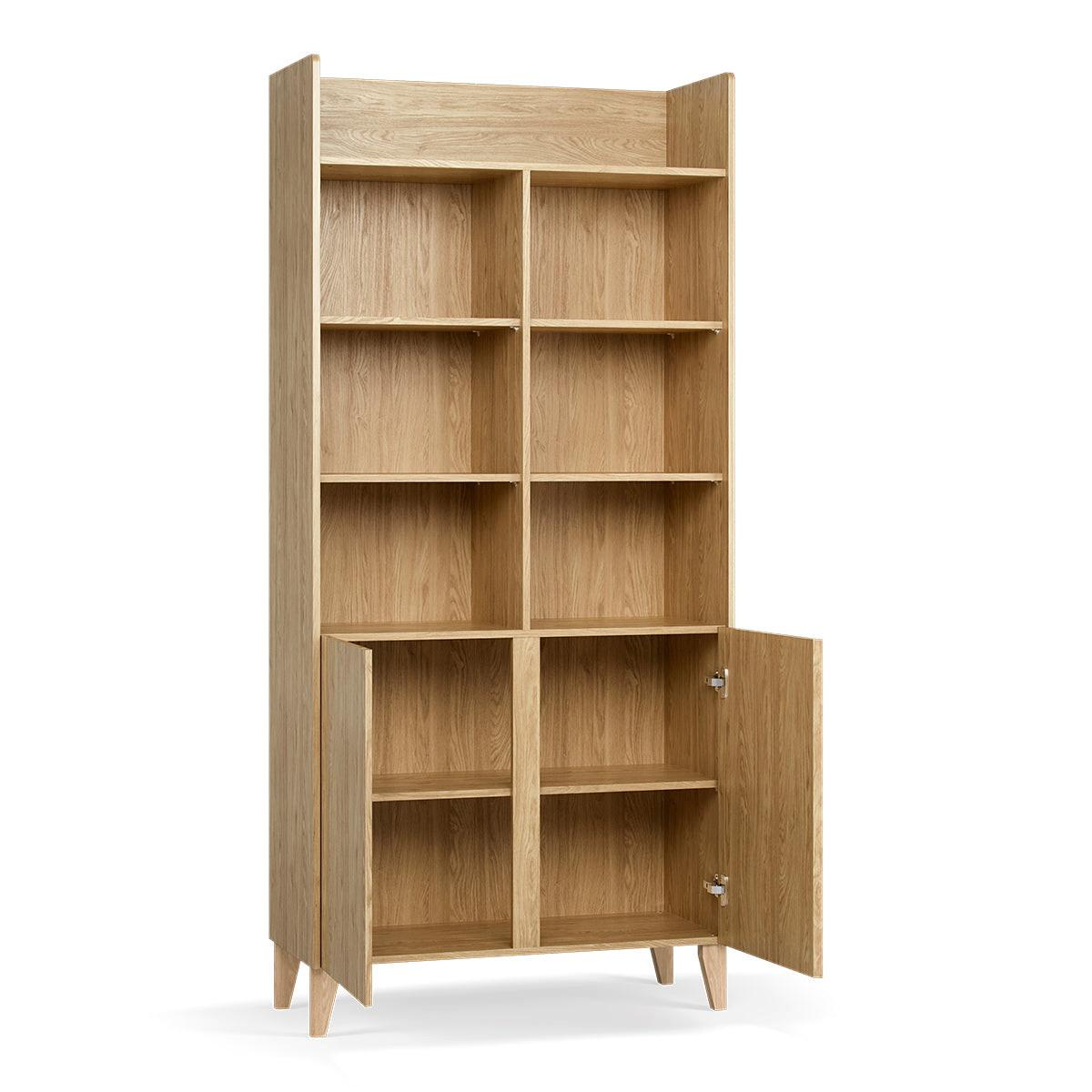 BÜCHERREGAL Muve Holz - Braun, Holzwerkstoff (94/204/38cm) - Petits-meubles
