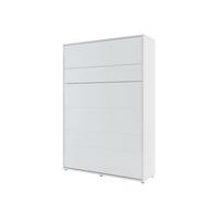 SCHRANKBETT Bed-Concept BC-01 140x200 mit zwei LED-Lampe - Weiß/Grau, Holz/Holzwerkstoff (140/200cm) - MIRJAN24