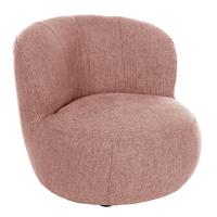 KINDERSESSEL Kayla Flachgewebe lachs - Hellrosa, Kunststoff (55/61/50cm) - 58aufmkessel