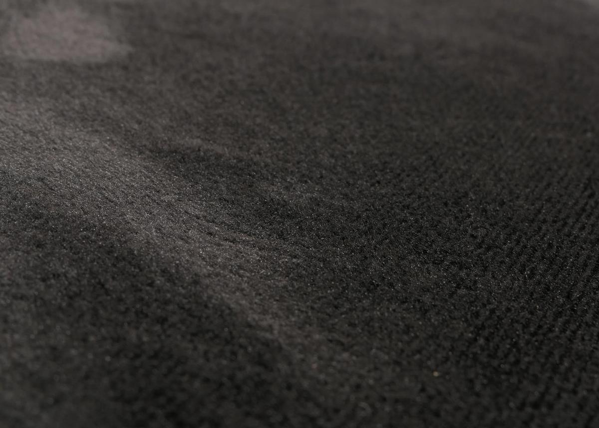 BODENSESSEL Schwarz - Schwarz, Textil (50/55/55cm) - MCW