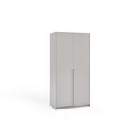 DREHTÜRENSCHRANK AMARA 100/204/58cm 2-türig Kaschmir - Kaschmir, Holzwerkstoff (100/204/58cm) - MASSENO
