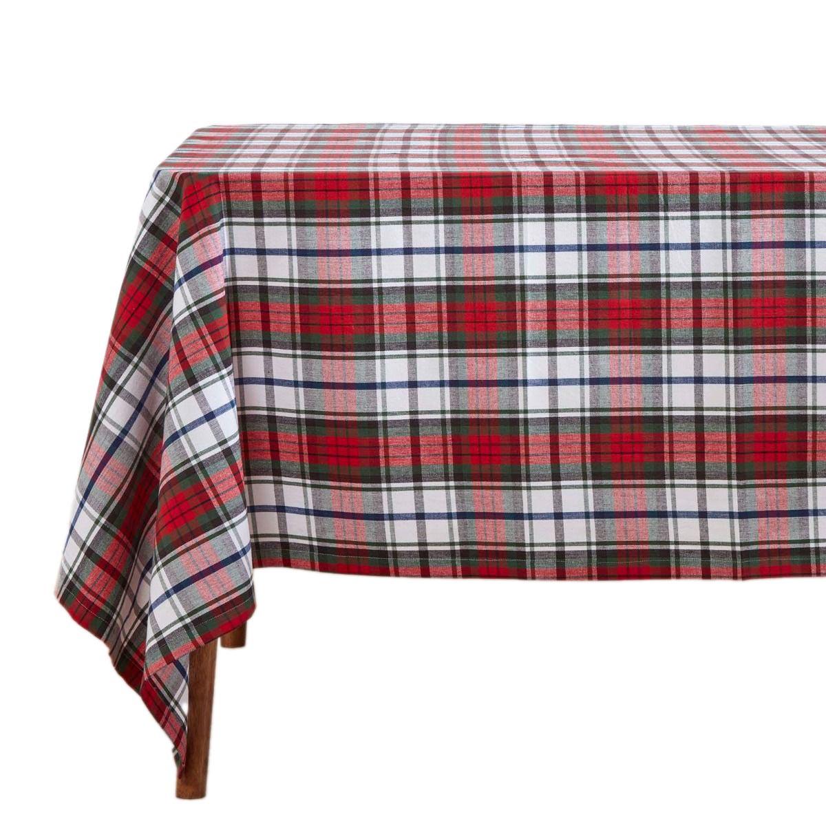 Homescapes TISCHDECKE Macduff rot kariert, 137/228 cm, 100% Baumwolle online kaufen ➤ mömax