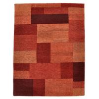 WOLLTEPPICH Dalas 140x200 cm - Rot, Textil (140/200cm) - THEKO