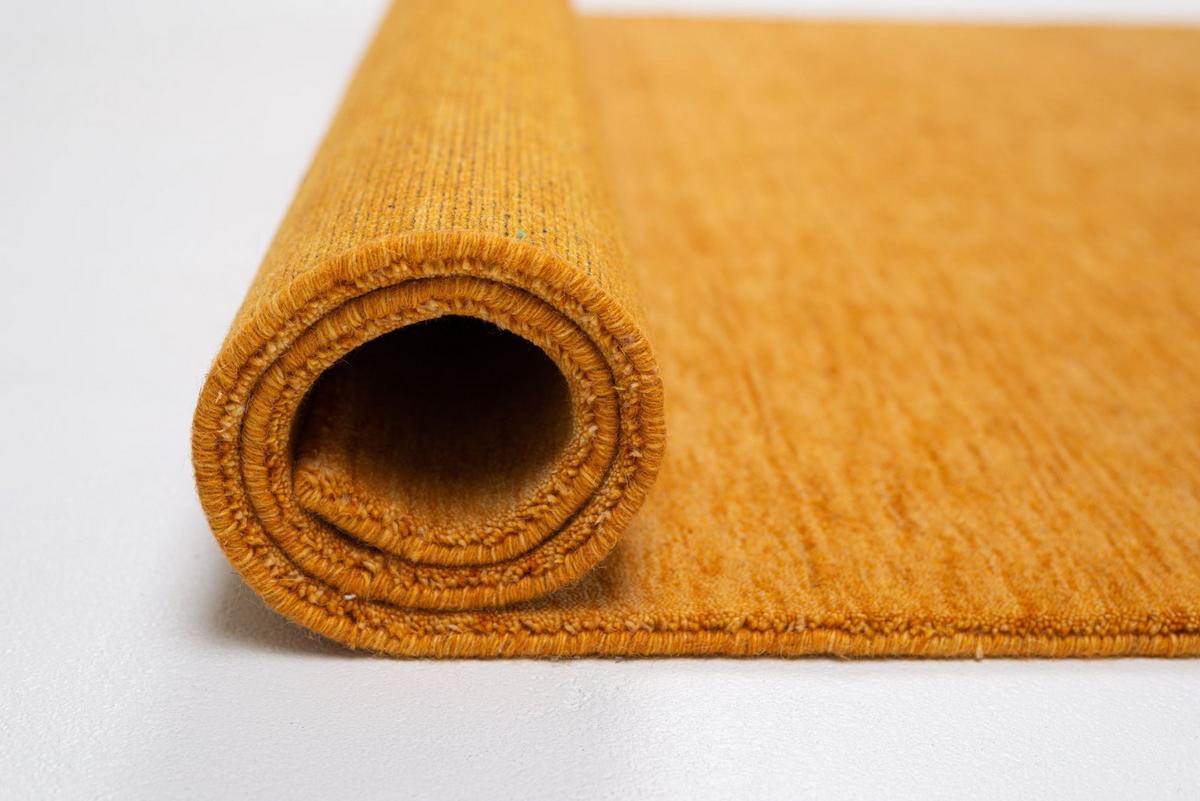 WEBTEPPICH Luxus Designerteppich 40x60 cm - Goldfarben, Textil (40/60cm) - Rug and Roll
