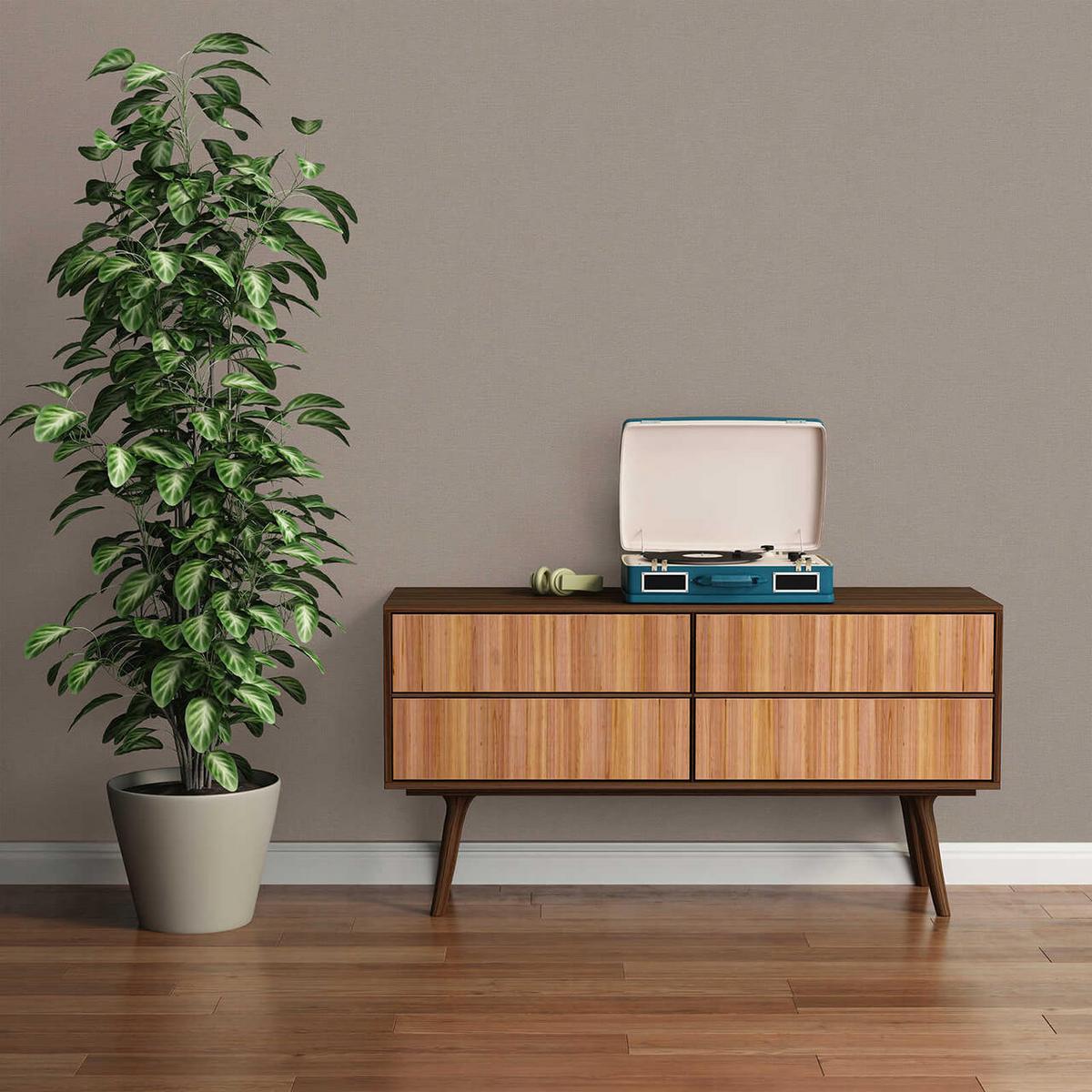VLIESTAPETE Braun 53/1005 cm - Braun, Kunststoff/Textil (53/1cm) - KUNSTLOFT