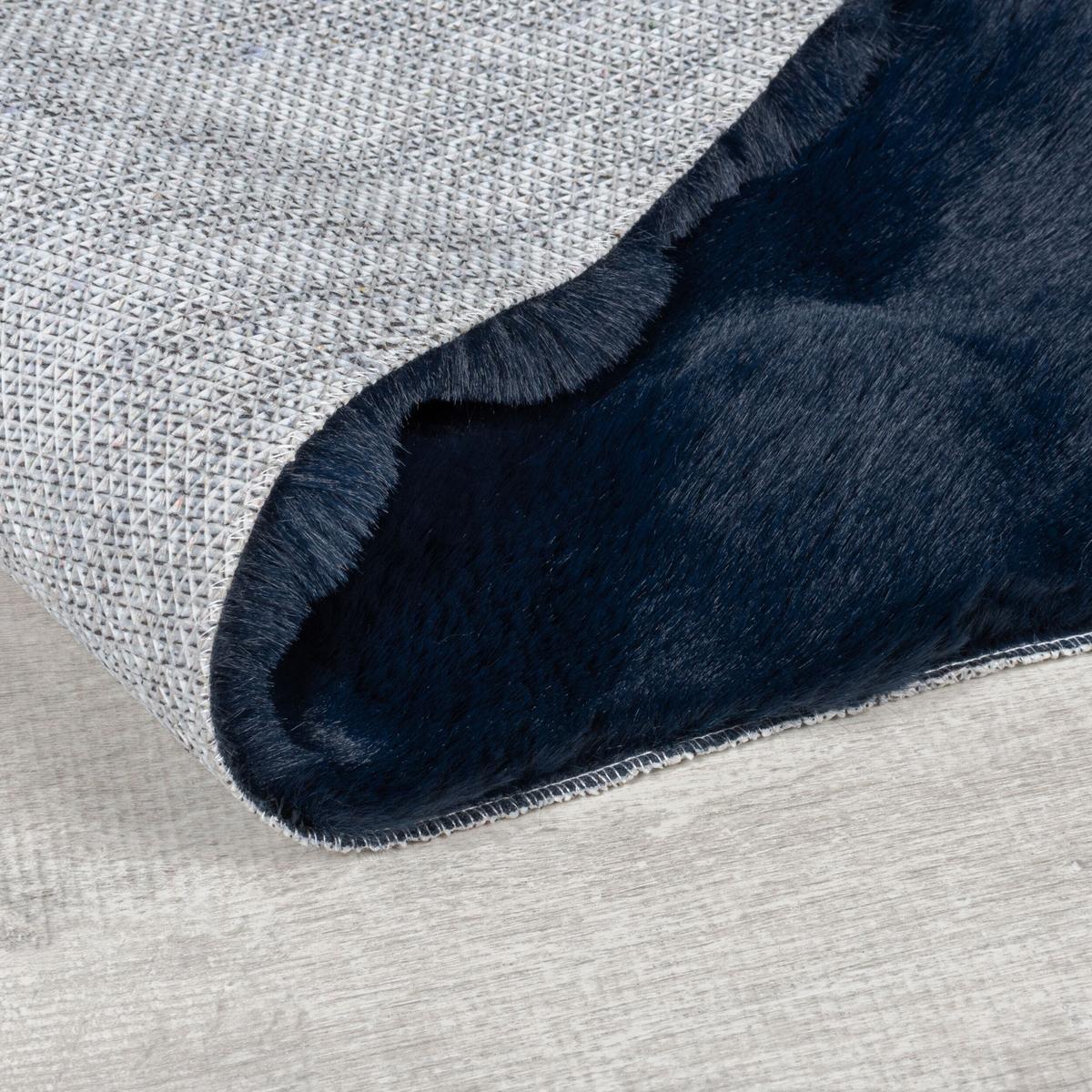 TEPPICH Waschbar LUNE, mit Struktur, Blau, 180 x 290 cm - Blau, Textil (180/290cm) - KADIMA DESIGN